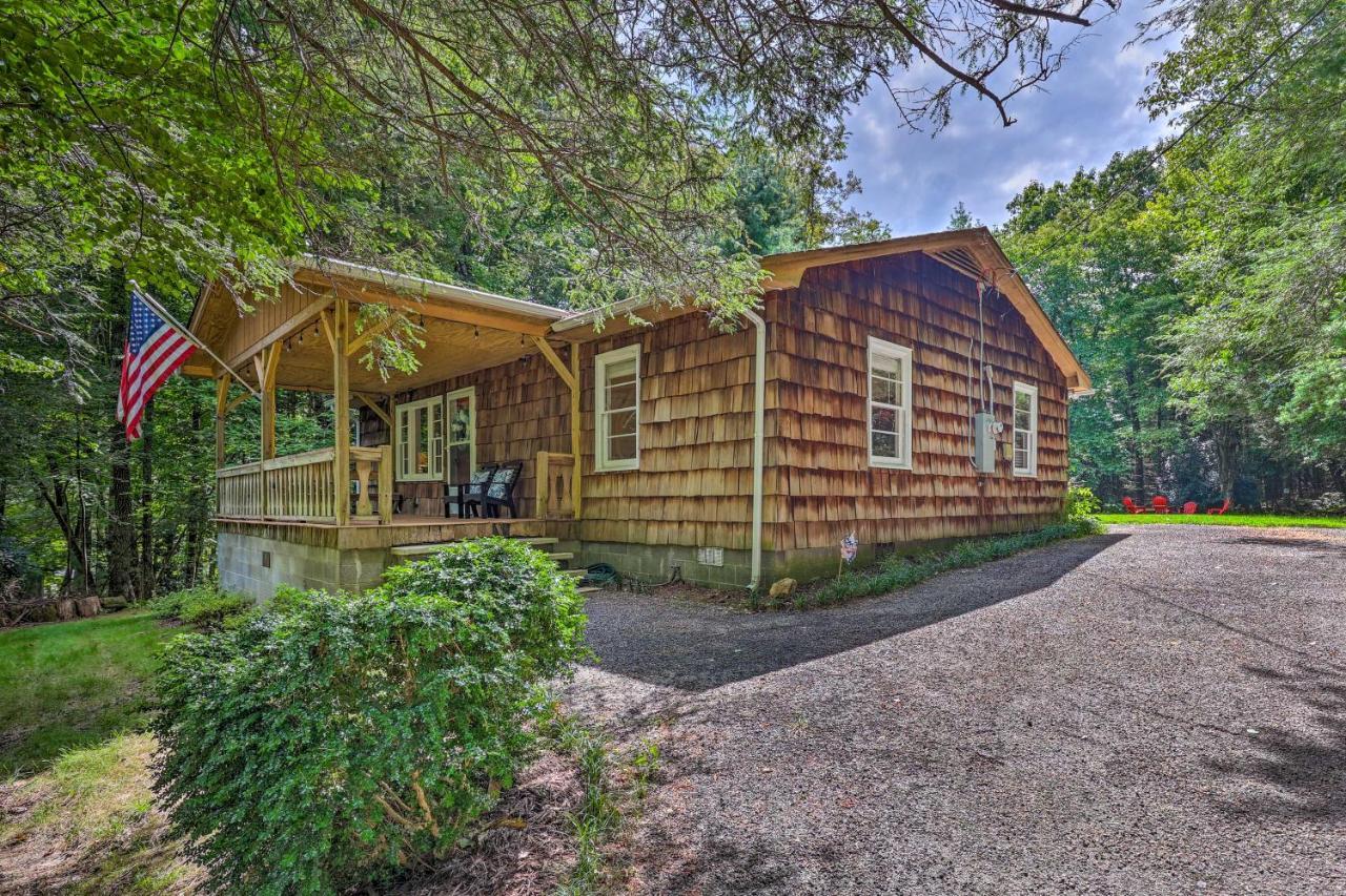 Villa Peaceful Roaring Gap Retreat With Fire Pit And Patio! Exterior foto
